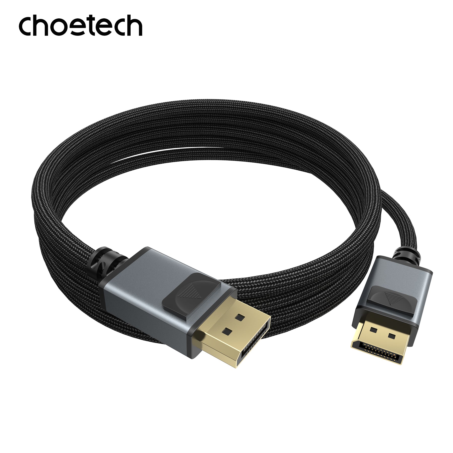 Ultra High-Speed DP 2.1 Cable - 80Gbps, 16K@60Hz, HDR2 for PC & Monitor - Perfect for 8K Gaming, 4K Video Editing & High-Resolution Displays