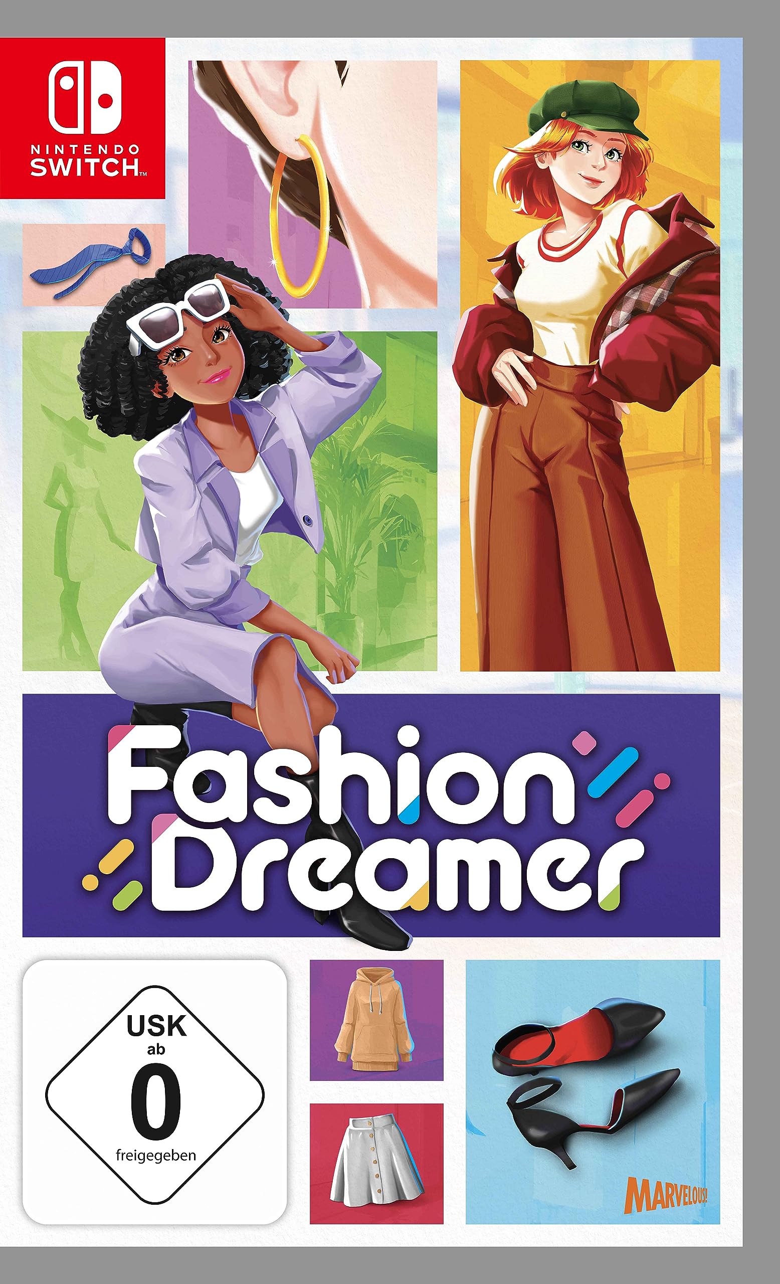 Fashion Dreamer - Styling Game for Nintendo Switch | Create Outfits & Share Designs | Perfect for Fashion Lovers & Gamers