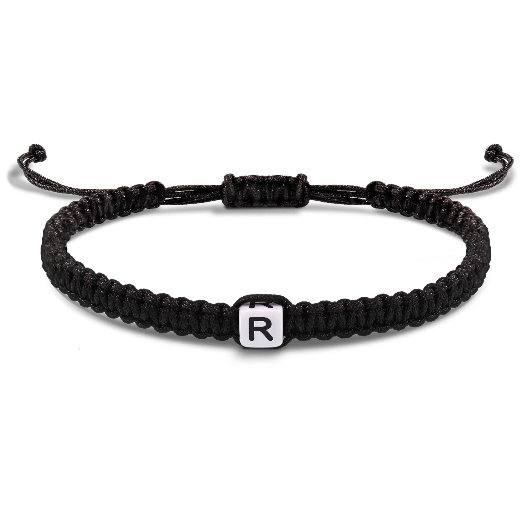 Personalized Initial Bracelets for Women & Men - Custom Letter A-Z Charm, Adjustable Braided Jewelry - Perfect Gift for Her, Teen Girl, Best Friend, Mom - Birthday, Graduation, Mother's Day, Christmas, Valentine's Day - Ideal for Everyday Wear, Special Occasions & Thoughtful Gifting