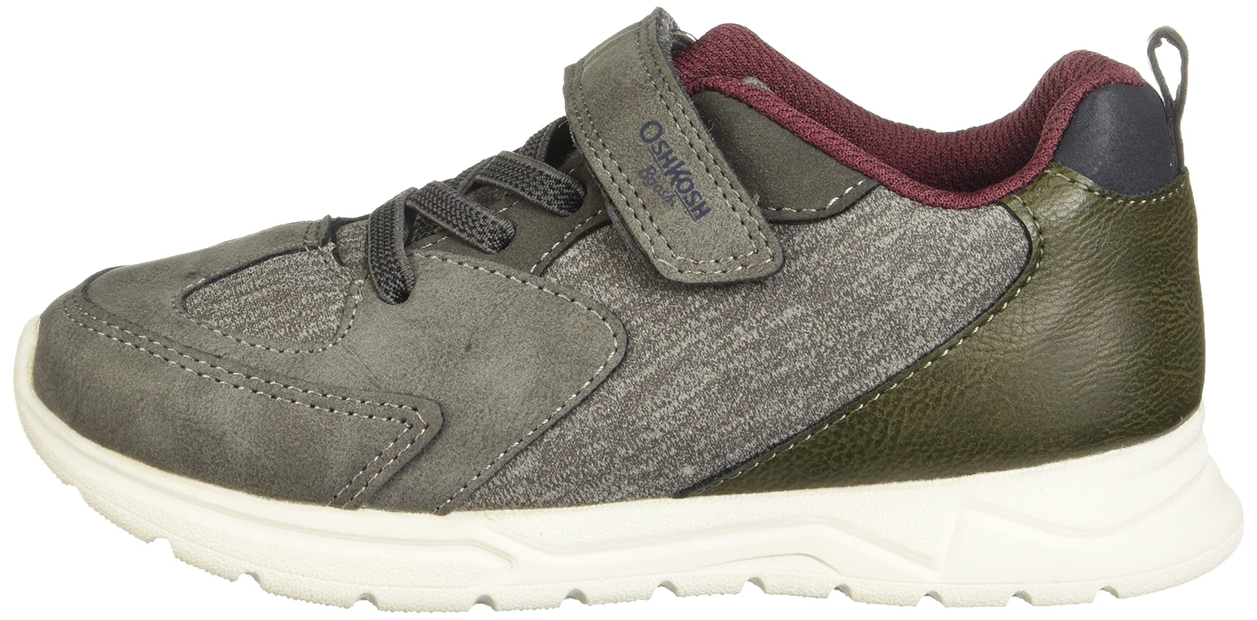 OSHKOSH B'GOSH Baby Boys' Bowie Athletic Sneakers - Comfortable & Stylish Toddler Shoes for Active Play, Walking & Everyday Wear