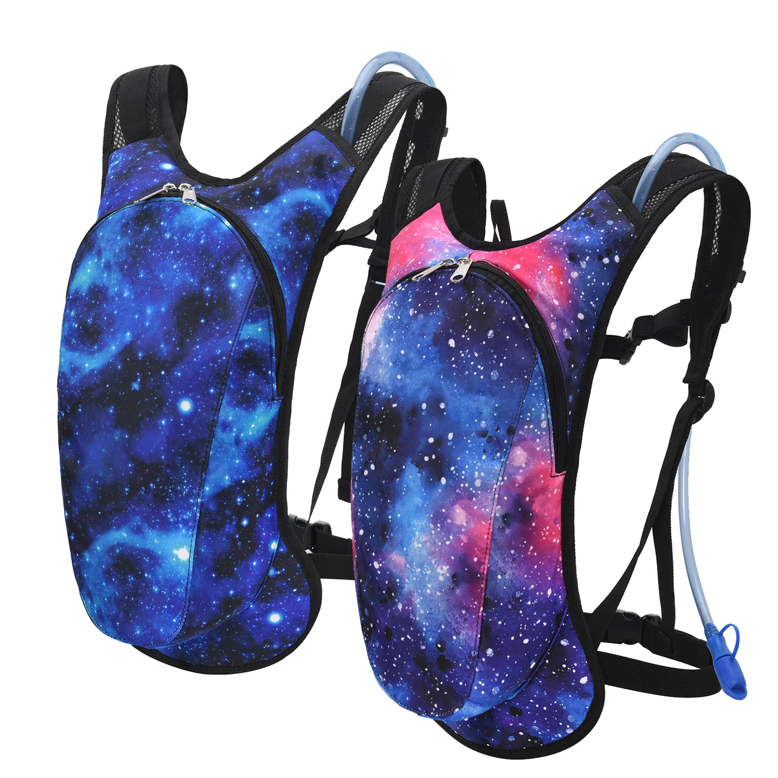 2L Hydration Backpack with Leak-Proof Bladder - Lightweight Water Pack for Running, Hiking, Cycling & Outdoor Activities | Perfect for Men & Women at Music Festivals, Marathons & Adventure Sports