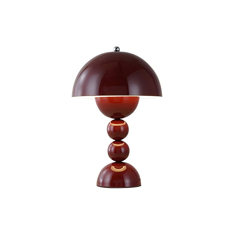 Flower Bud Portable Table Lamp - USB Rechargeable LED Night Light for Bedroom, Nursery, Camping & Travel - Dimmable Warm White Light