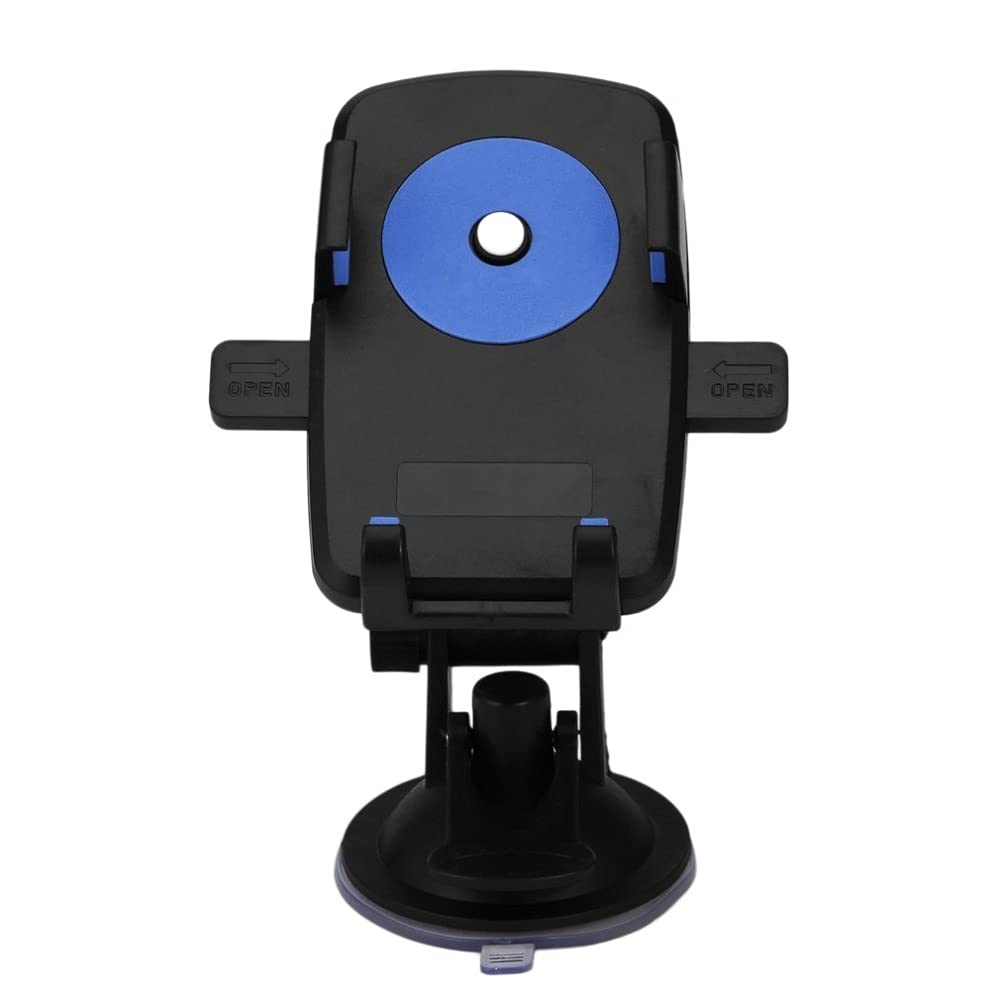 Universal 360° Rotatable Phone Stand with Strong Suction - Adjustable Mobile Phone Holder for Desk, Car & Vehicles | Perfect for Hands-Free Viewing, Video Calls & GPS Navigation