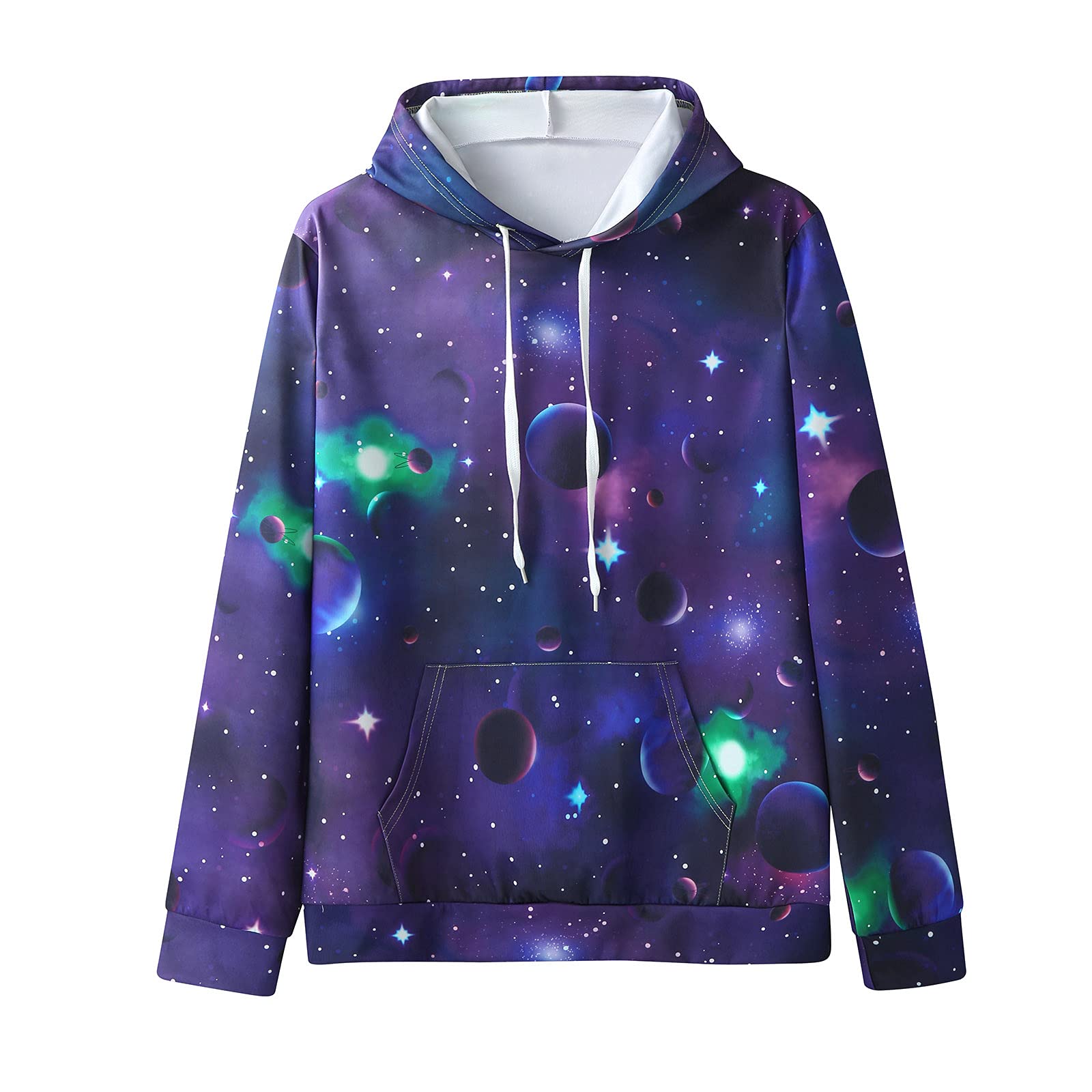 Zanjkr Men's 3D Printed Hoodie - Slim Fit Long Sleeve Casual Sweatshirt for Autumn | Polyester Pullover with Hood | Perfect for Streetwear, Gym & Everyday Outfits