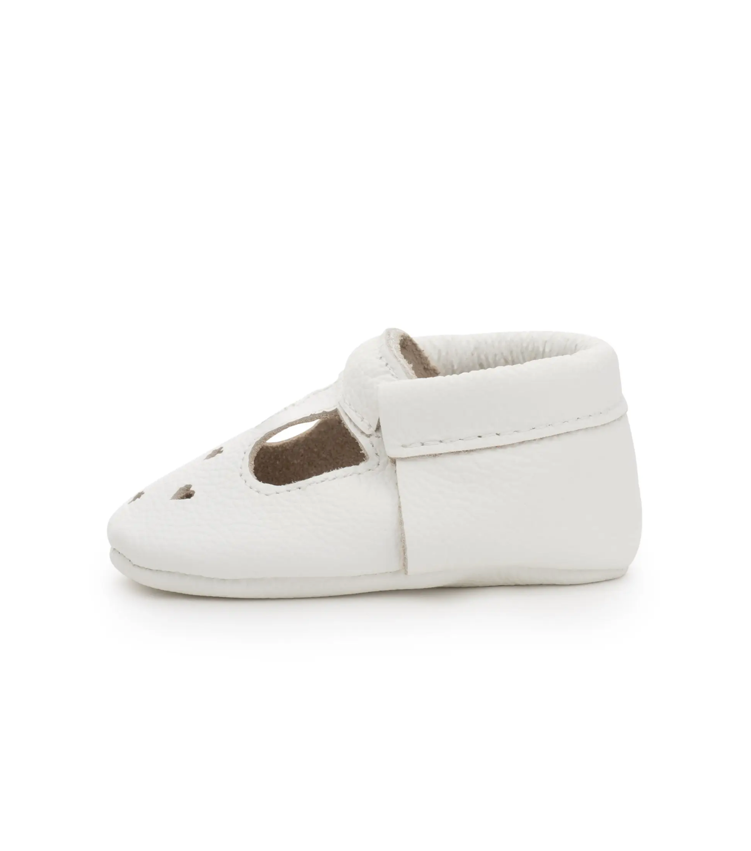 Mary Jane Shoes | Pearl White Women's Flats - Perfect for Casual Wear, Office & Special Occasions