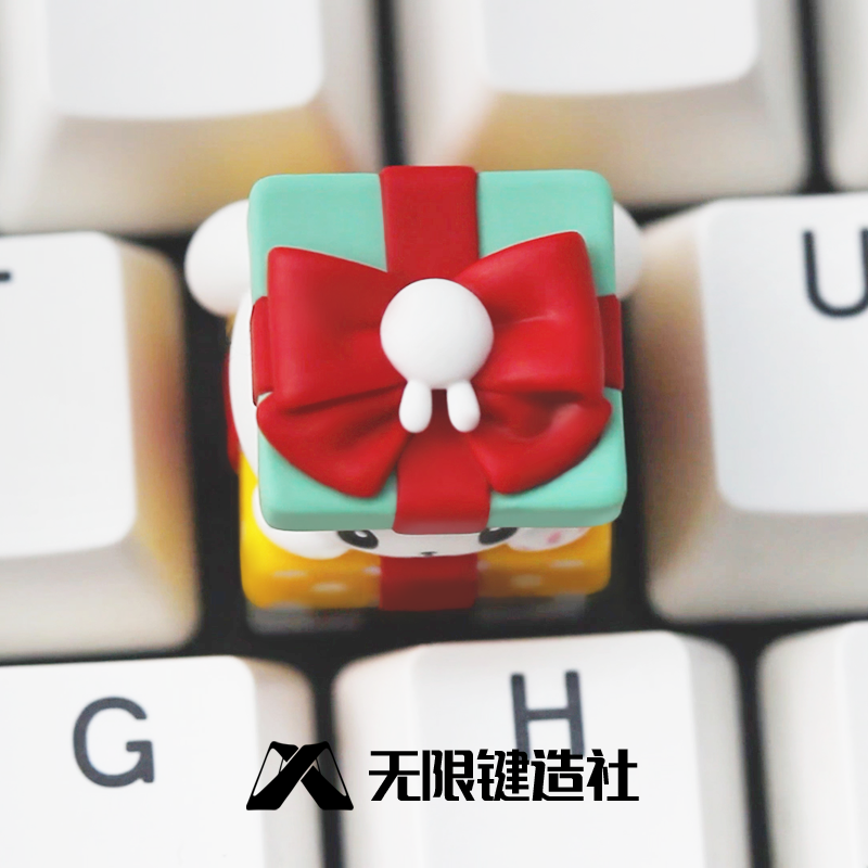 Custom Anime Rabbit Resin Keycap - Cute Mechanical Keyboard Keycap for Gaming & Typing | Perfect Gift for Anime Lovers & Keyboard Enthusiasts