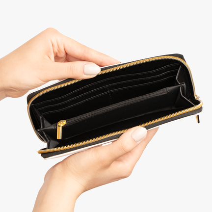 Forever Lei 'Ele'ele Wallet - Stylish & Durable RFID Blocking Leather Wallet for Men & Women | Perfect for Travel, Shopping & Everyday Use