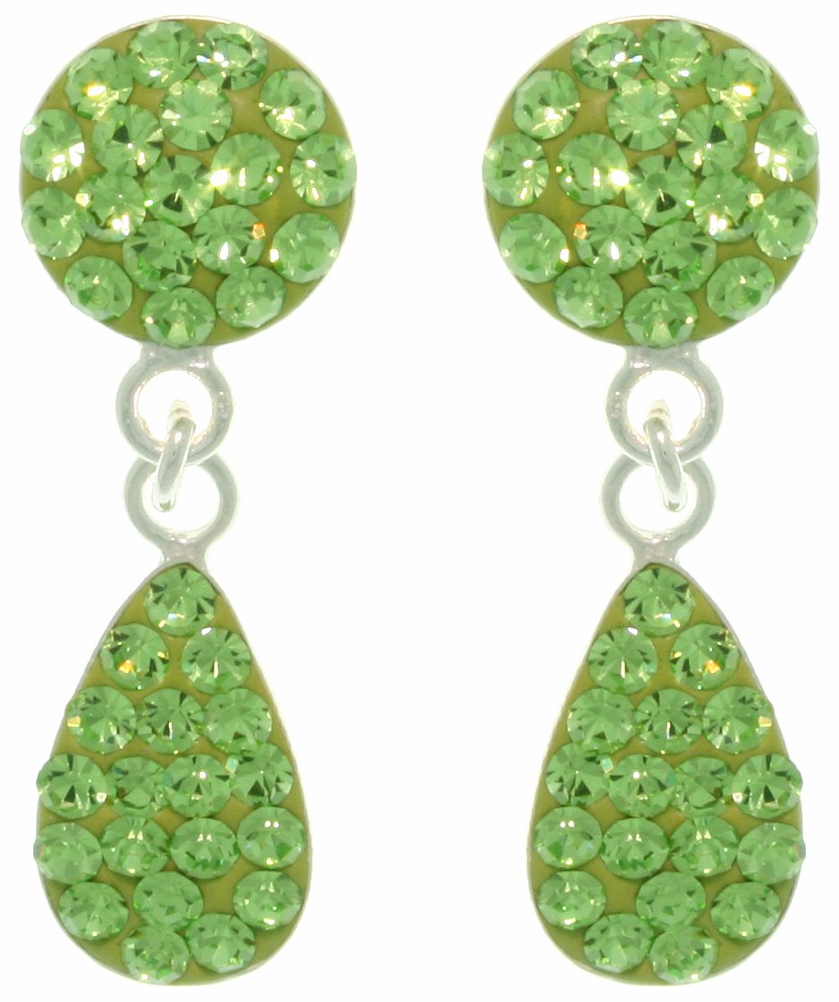 925 Sterling Silver Teardrop Dangle Earrings for Women - Elegant Drop Earrings for Party, Wedding & Everyday Wear