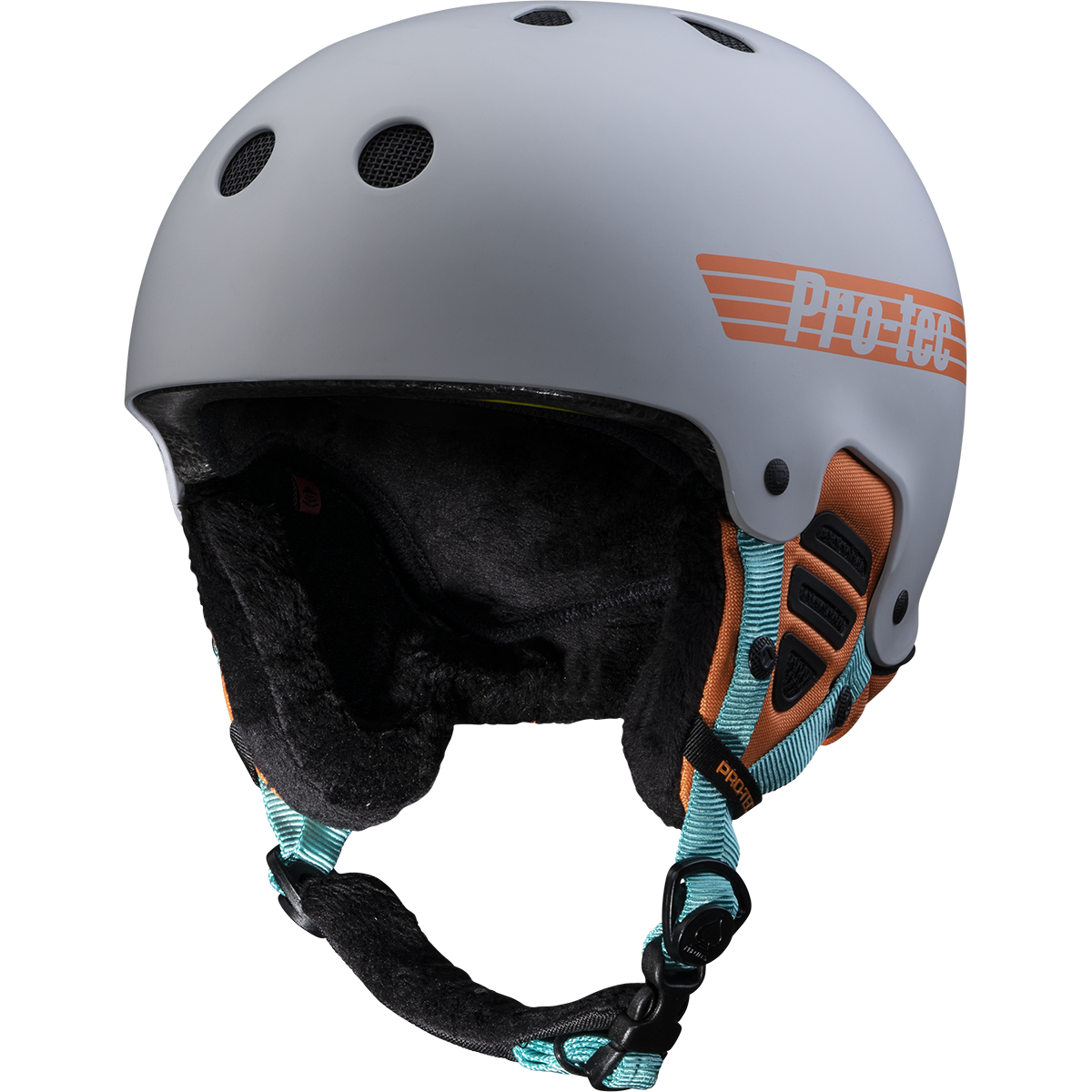Old School Snow Helmet with MIPS Technology - 90's Retro Gray - Perfect for Skiing, Snowboarding & Winter Sports