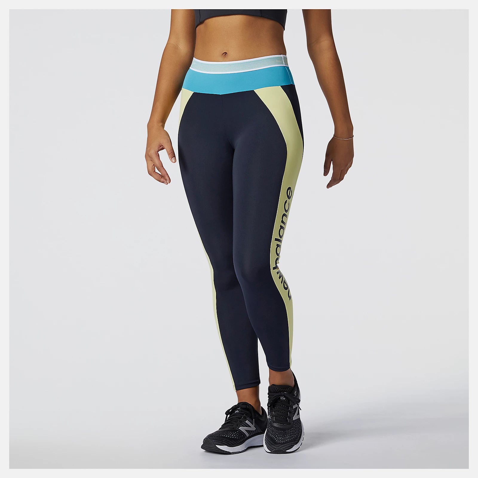 Women's High-Waisted Achiever Tight Yoga Pants - Lemon Haze Color | Moisture-Wicking & Squat-Proof Workout Leggings for Gym, Running & Lounge