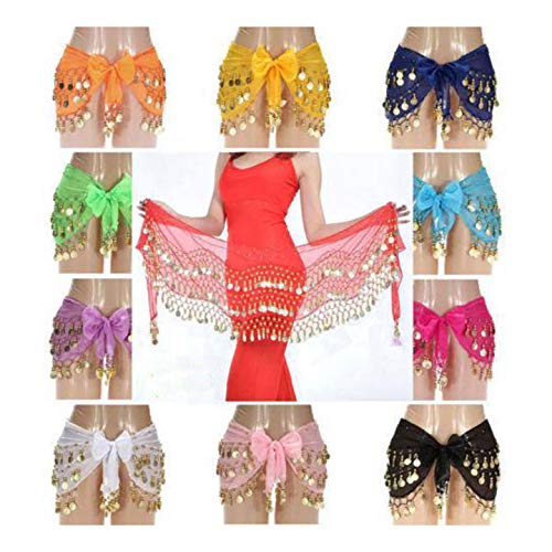 New Belly Dancing Hip Scarf Skirt Wrap Costume for Women - Perfect for Dance Performances, Parties & Cultural Events