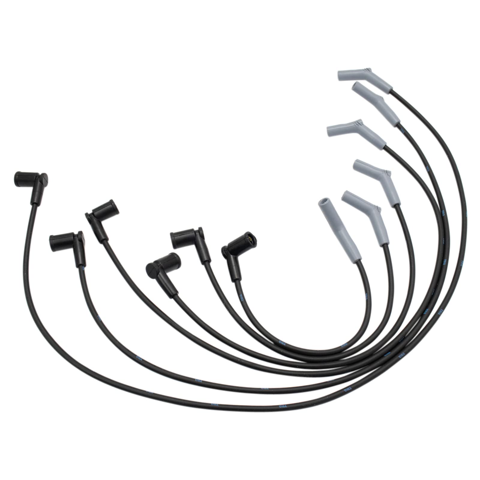 TRQ Ignition Coil & Spark Plug Wires Kit - Compatible with 2003-2008 Ford Ranger & 2004-2007 Mazda B3000 - Engine Performance Replacement Parts for Smooth Acceleration & Fuel Efficiency
