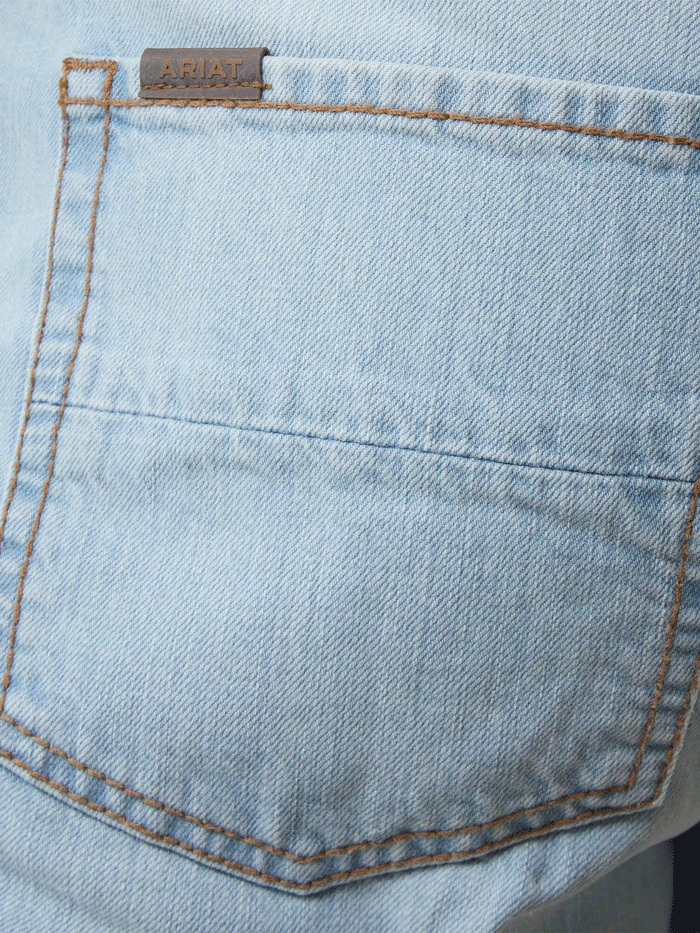 Ariat Men's M5 Straight Fit Zuma Jean - Comfortable & Durable Denim Pants for Work, Casual Wear & Outdoor Activities