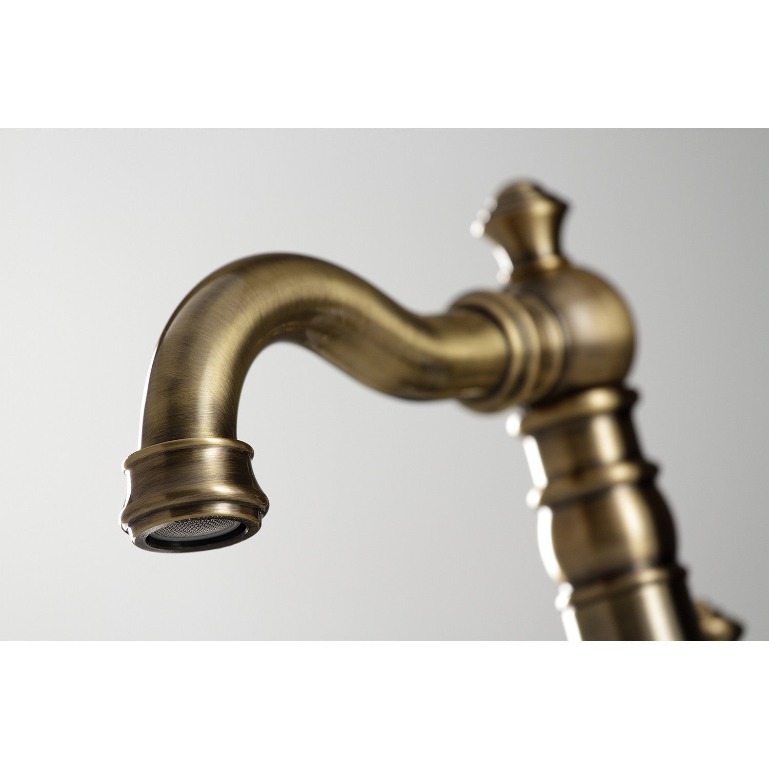 American Classic FSC19733PX 3-Hole Widespread Bathroom Faucet with Brass Pop-Up Drain - Antique Brass Finish - Perfect for Vintage Style Bathrooms & Powder Rooms