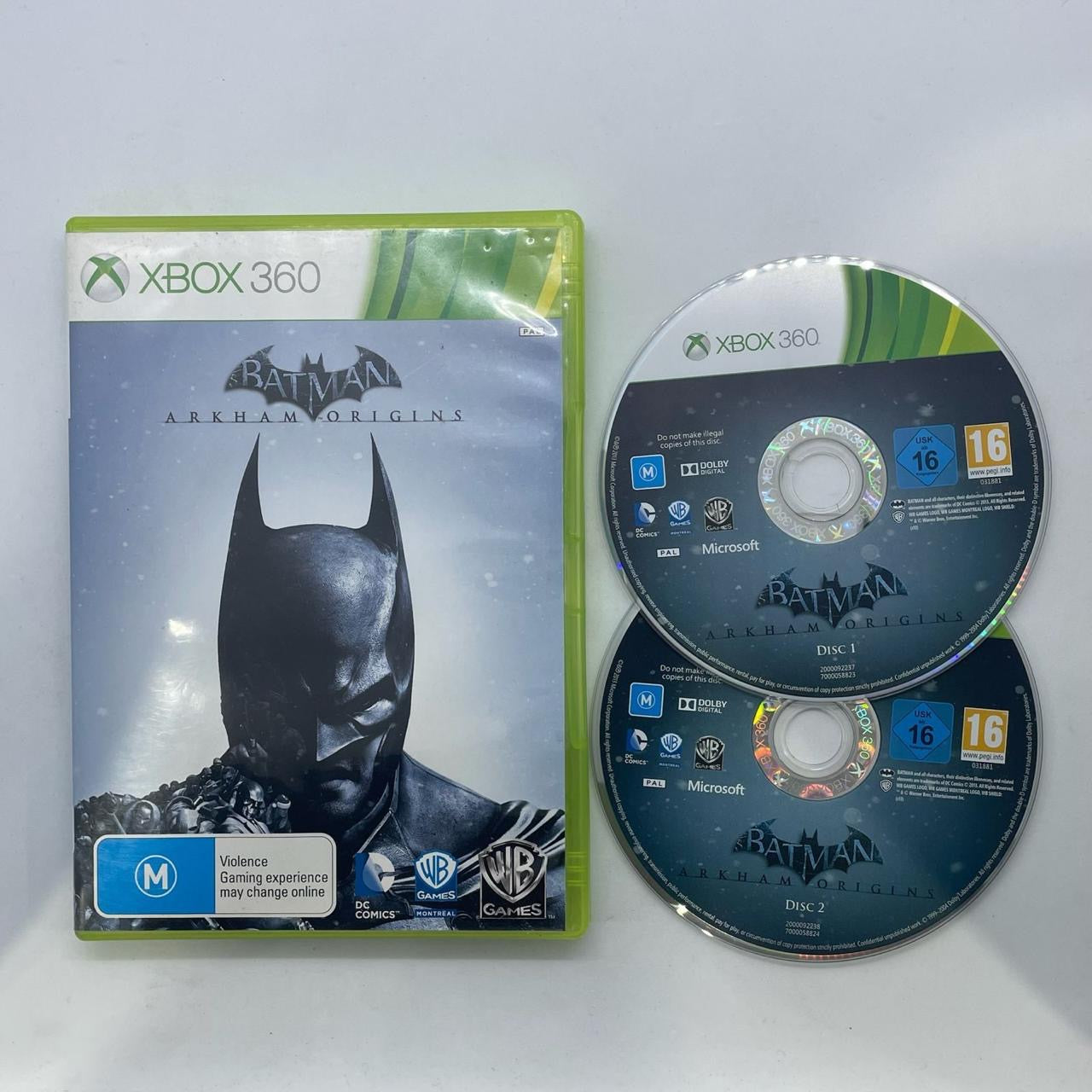Batman Arkham Origins Xbox 360 Game - PAL Version | Action-Adventure Video Game for Xbox 360 | Perfect for Superhero Fans & Batman Enthusiasts