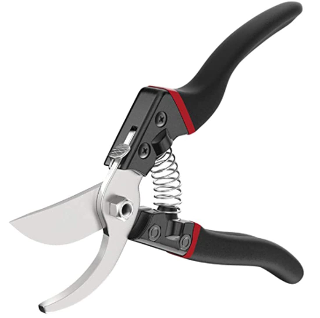 Professional NC Gardening Scissors - Bypass Pruner Hand Shears for Trimming Plants, Flowers & Fruit Trees | Durable Garden Clippers & Tree Trimmers | Perfect for Home Gardening, Landscaping & Outdoor Use (Black)