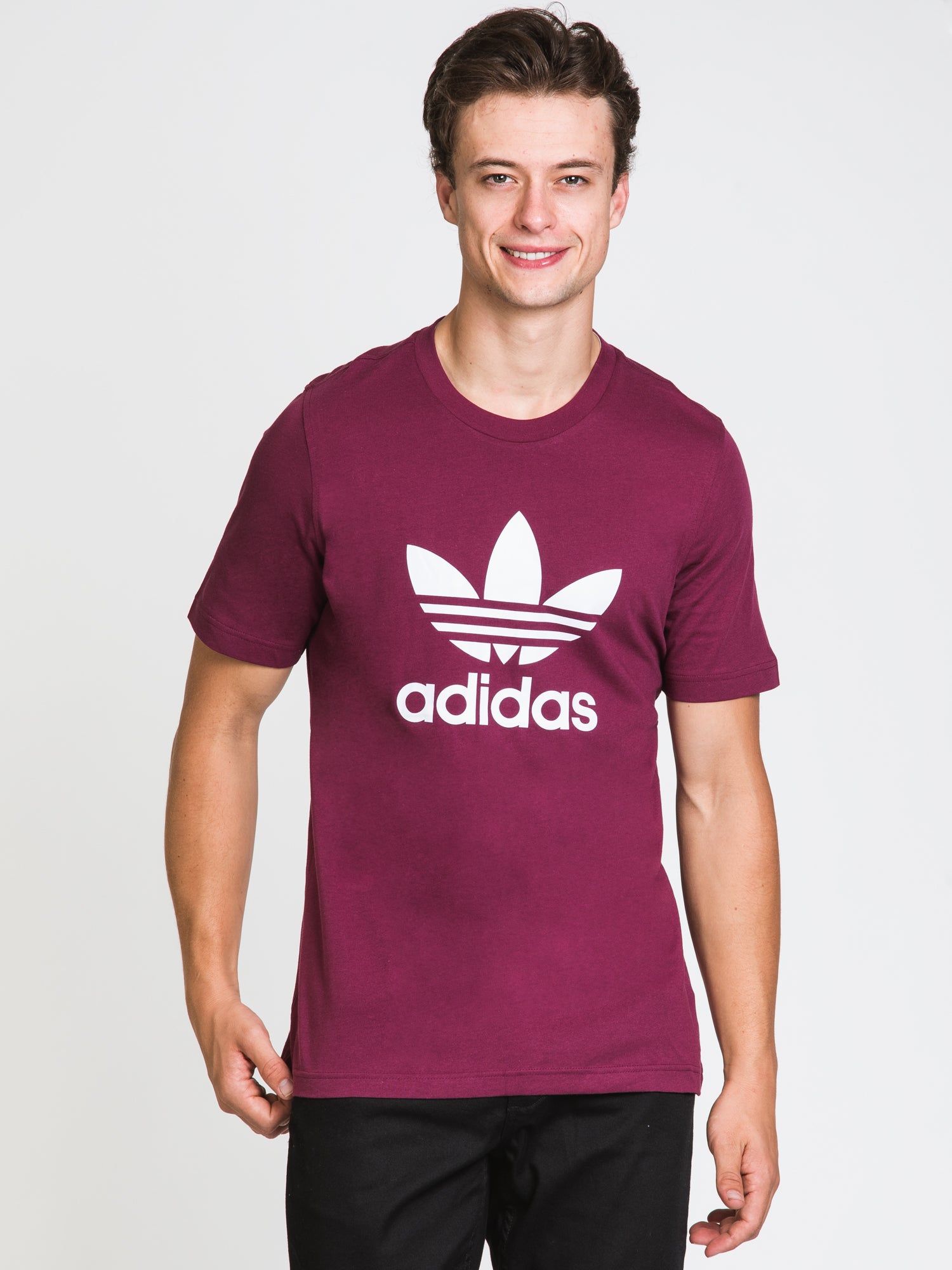 Adidas Trefoil Logo T-Shirt for Men & Women - Classic Cotton Tee for Casual Wear, Gym & Street Style | Clearance Sale