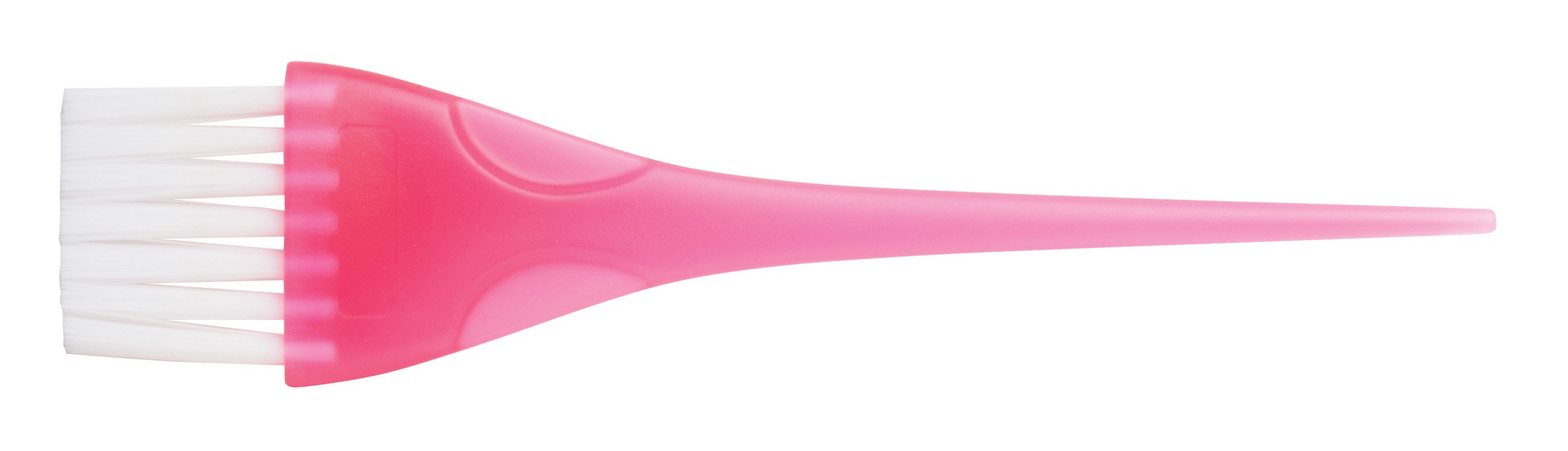 Translucent Pink Hair Dye Bowl Set with Brush - Professional Hair Coloring Kit for DIY Salon at Home - Perfect for Ombre, Highlights, and Balayage Styles
