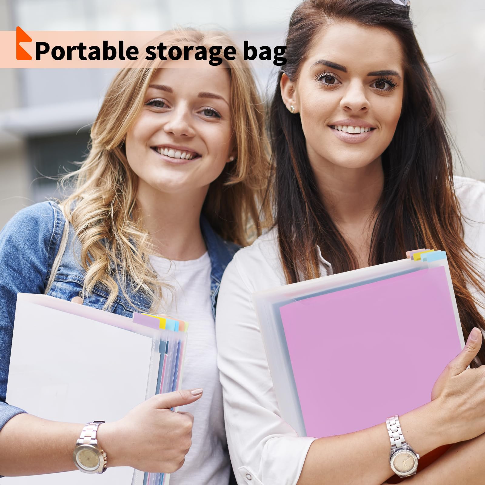 WRAPXPERT 12x12 Inch Scrapbook Paper Storage Organizer - Holds 24 Pieces of Cardstock, Vinyl Paper, Photo & File Sheets - Perfect for Crafting, Scrapbooking & DIY Projects