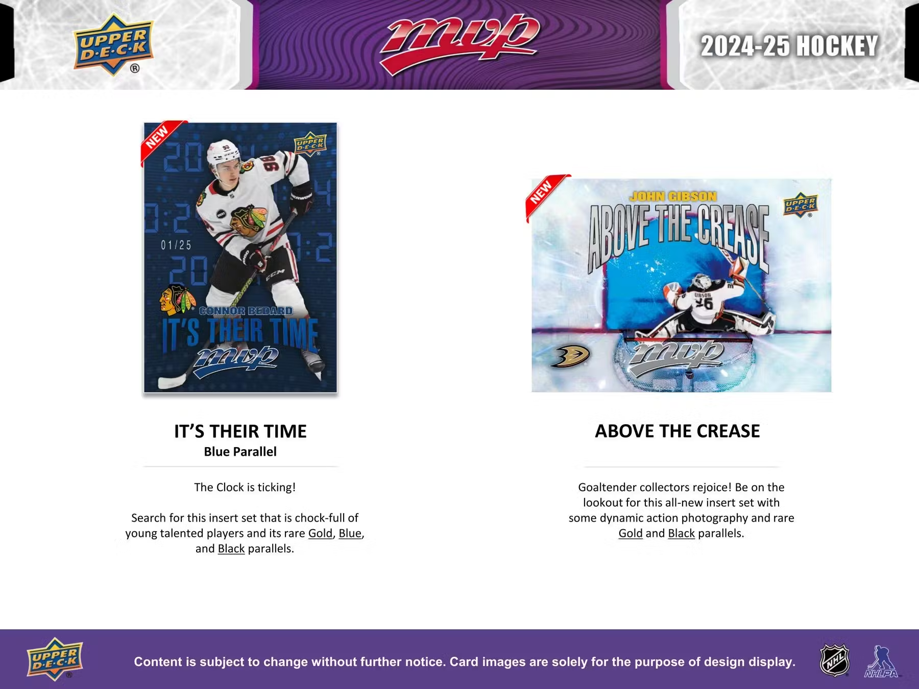 2024-25 Upper Deck MVP Hockey Hobby Box - 24 Packs with 8 Cards Each - Collectible Trading Cards for NHL Fans - Perfect for Collectors, Gifts, and Fantasy Sports Enthusiasts