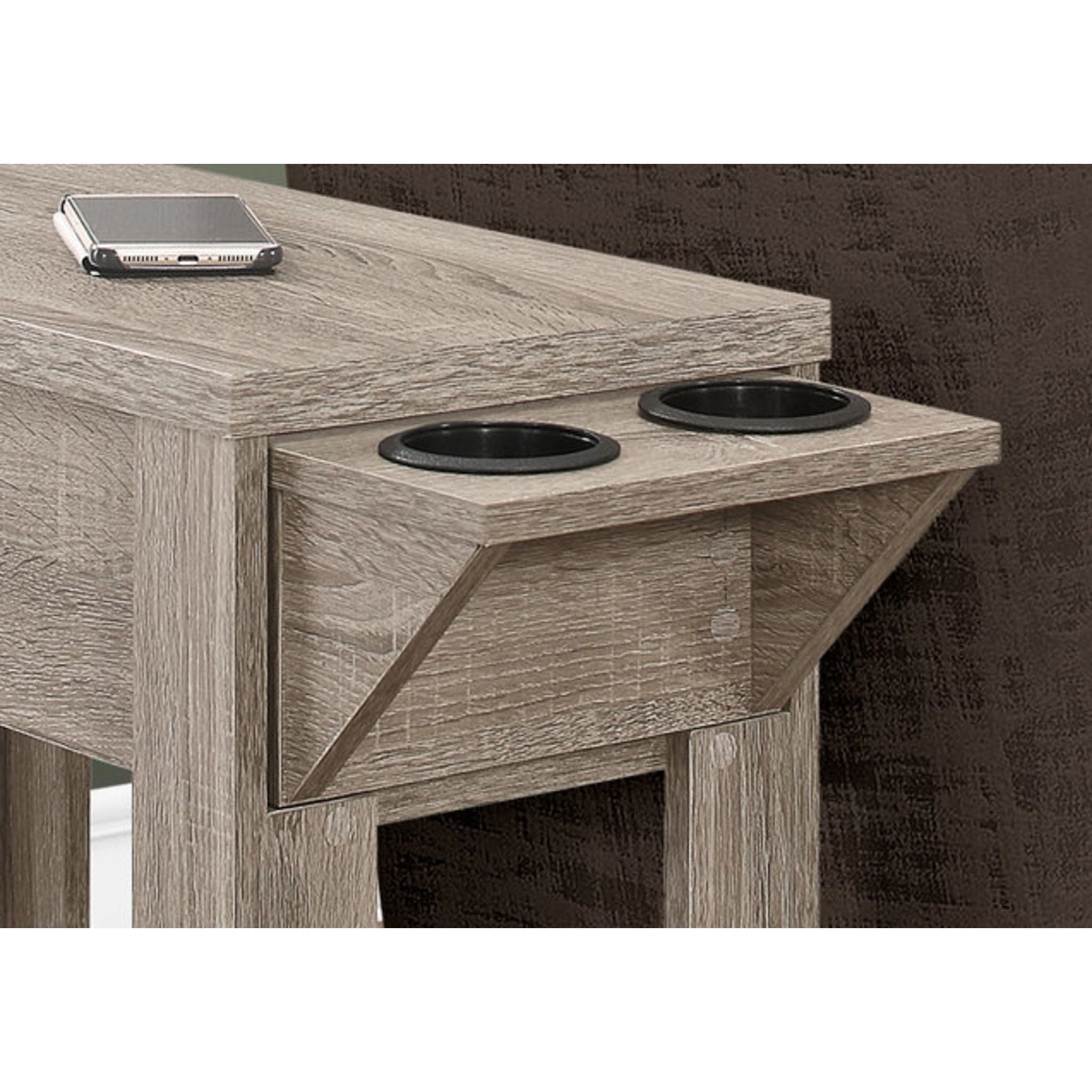 Alexander Accent Table - Modern Side Table for Living Room, Bedroom & Office - Wooden End Table with Storage Shelf - Perfect for Home Decor & Small Spaces