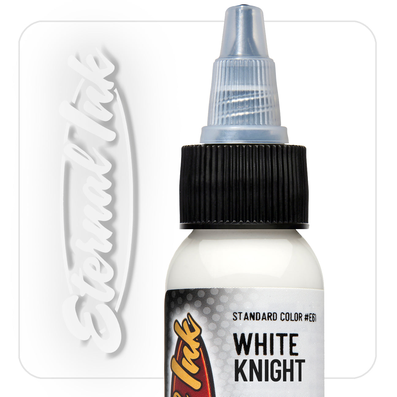 Eternal White Knight Ink - Premium Permanent Black Ink for Fountain Pens - Ideal for Calligraphy, Journaling, and Office Use