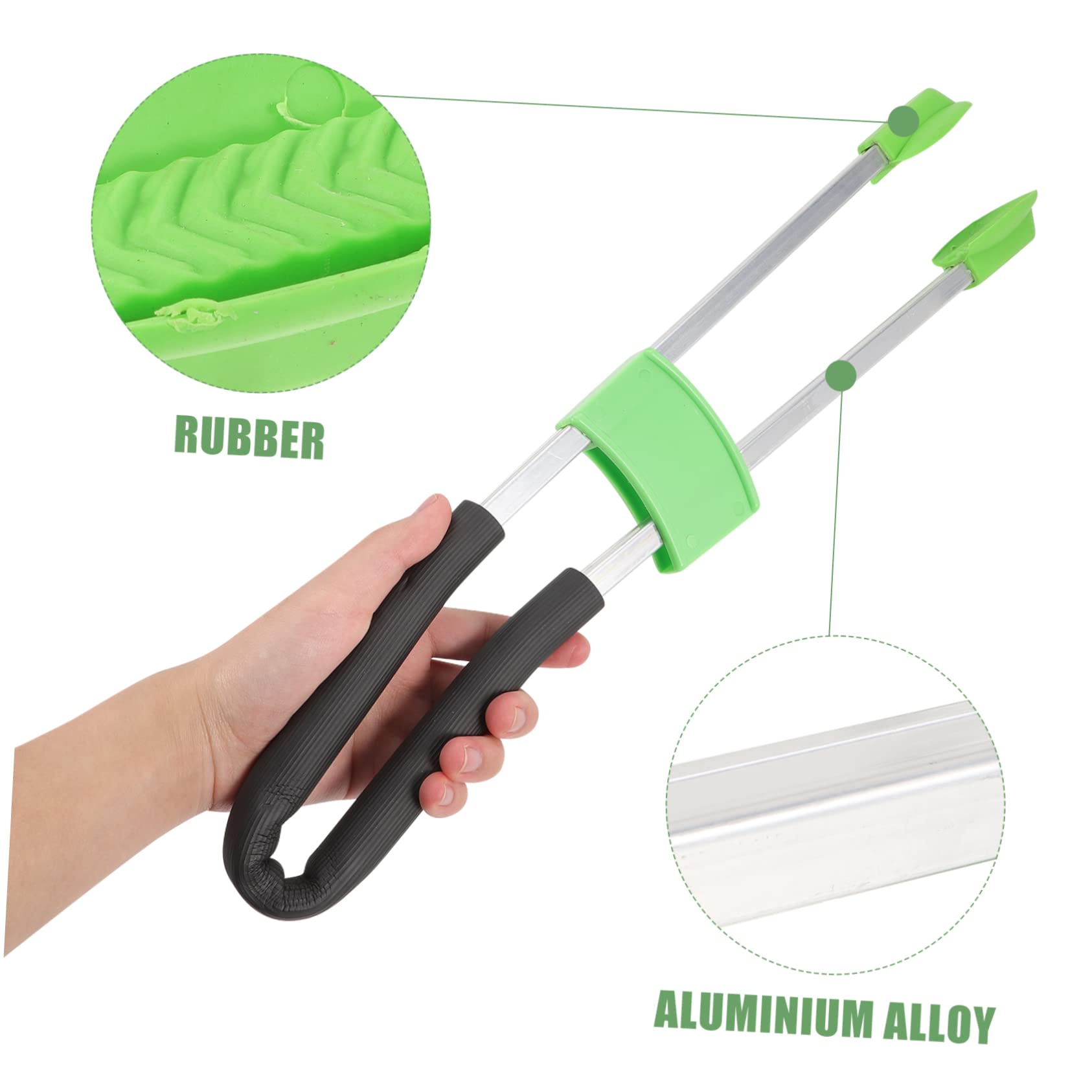 Stainless Steel Trash Grabber with Comfort Grip - 32