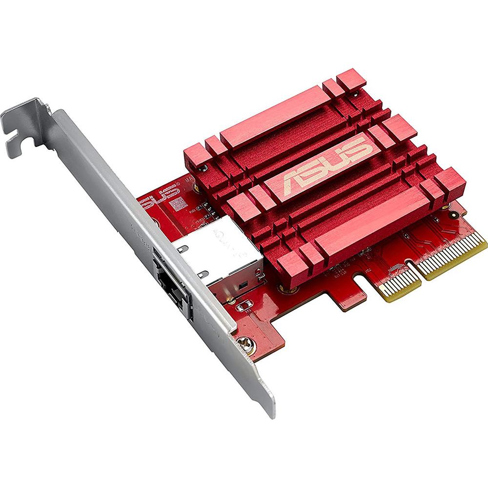 ASUS 10G Network Adapter Card - PCIe x4 Ethernet Card with 90IG0440-MA0R00 Model | High-Speed 10Gbps LAN for Gaming, Streaming & Server Workstations