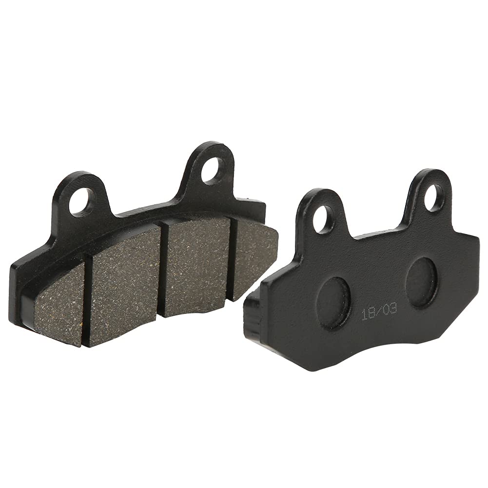 High-Performance Universal Resin Disc Brake Pads 12x6x3 Pairs - Replacement Brake Pads for Electric Scooters & Motorcycles - Perfect for Commuting, Off-Road & Urban Riding