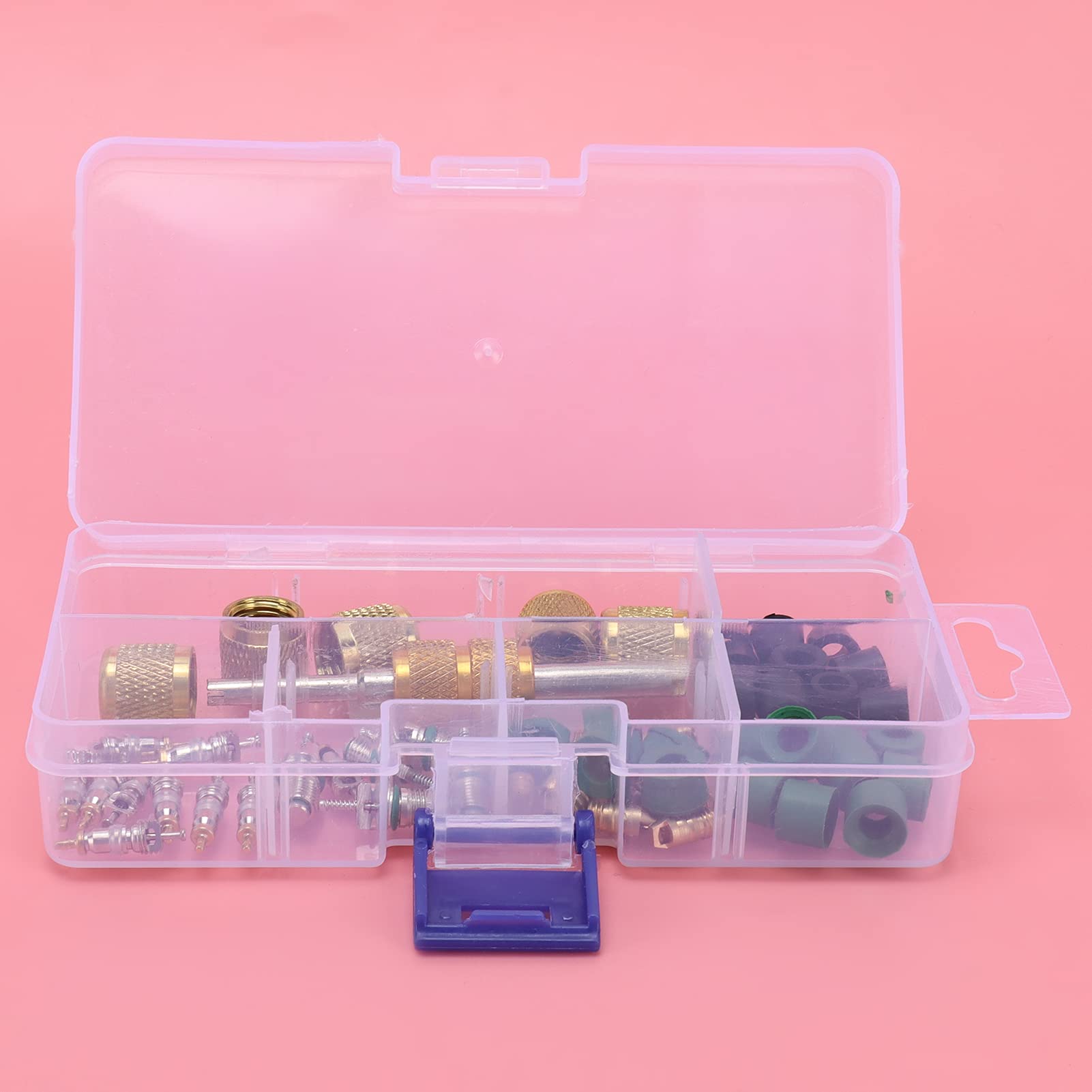 High-Quality A/C Valve Core & Service Kit - Durable Anti-Wear for Home & Car Air Conditioners | Perfect for AC Maintenance & Repair