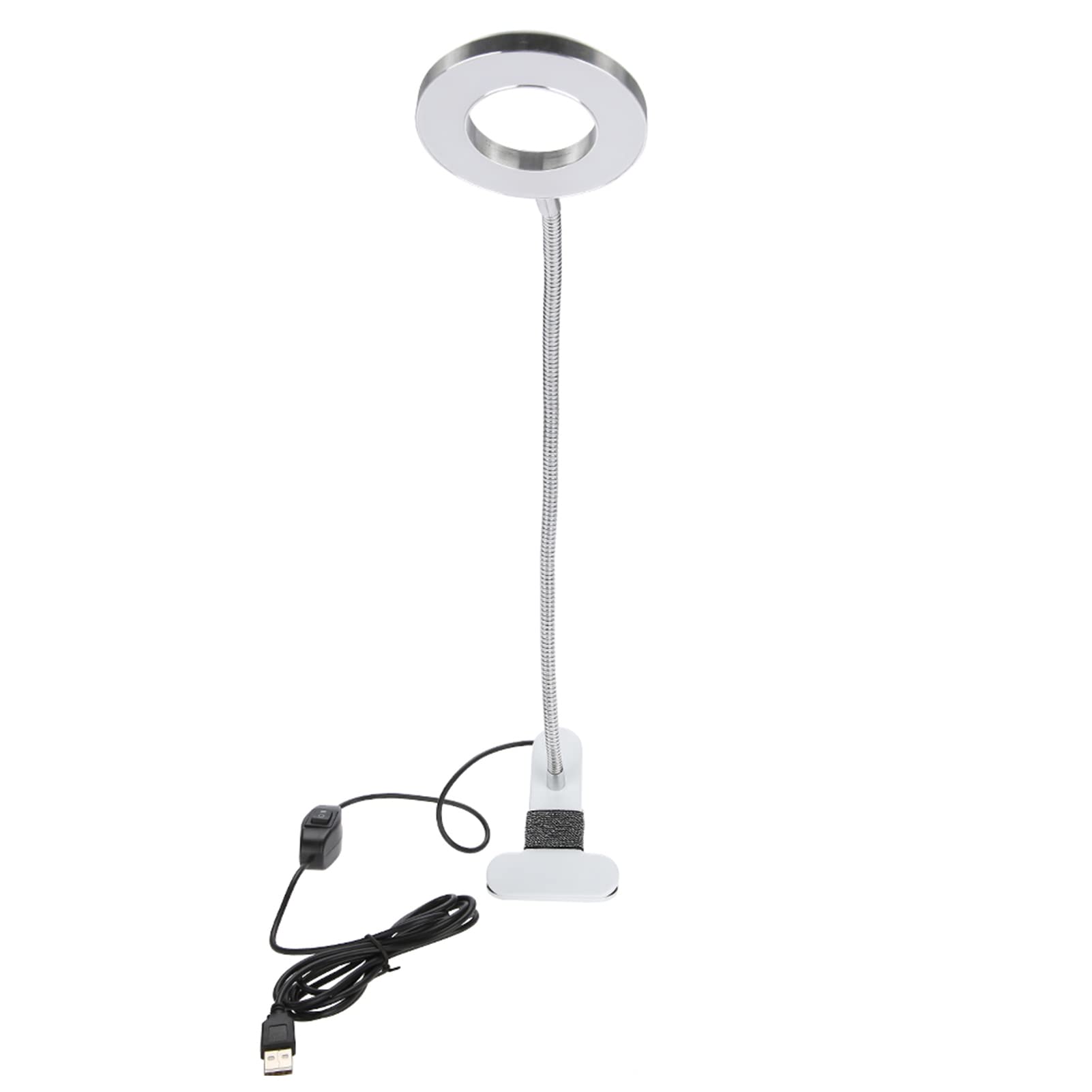 UBERSWEET® USB Clip Night Light - Adjustable Portable Desk Lamp for Tattoo Artists, Perfect for Eyebrow & Eyeliner Tattooing - Ideal for Home, Salon, and Travel Use