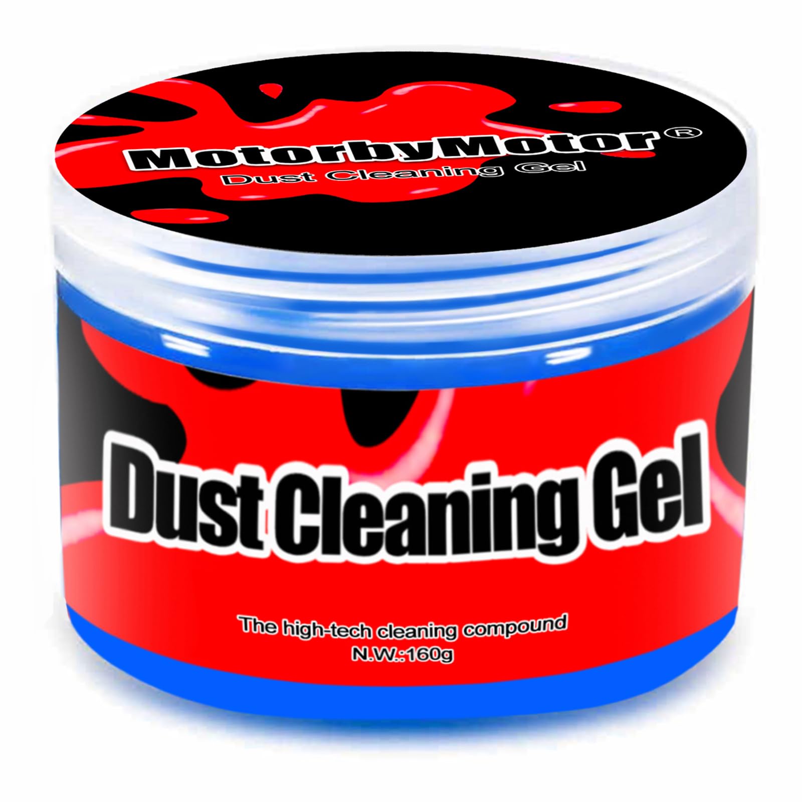 Premium Car Cleaning Gel - Auto Detailing Slime for Dust Removal | Reusable Putty for Keyboards, Laptops, PC & Cameras | Perfect for Car Interiors, Electronics & Hard-to-Reach Areas