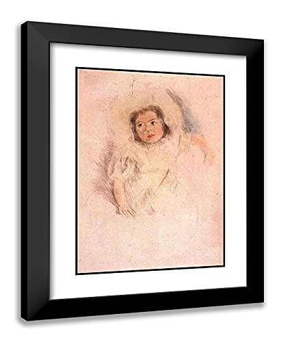 Black Modern Wood Frame with Double Matting