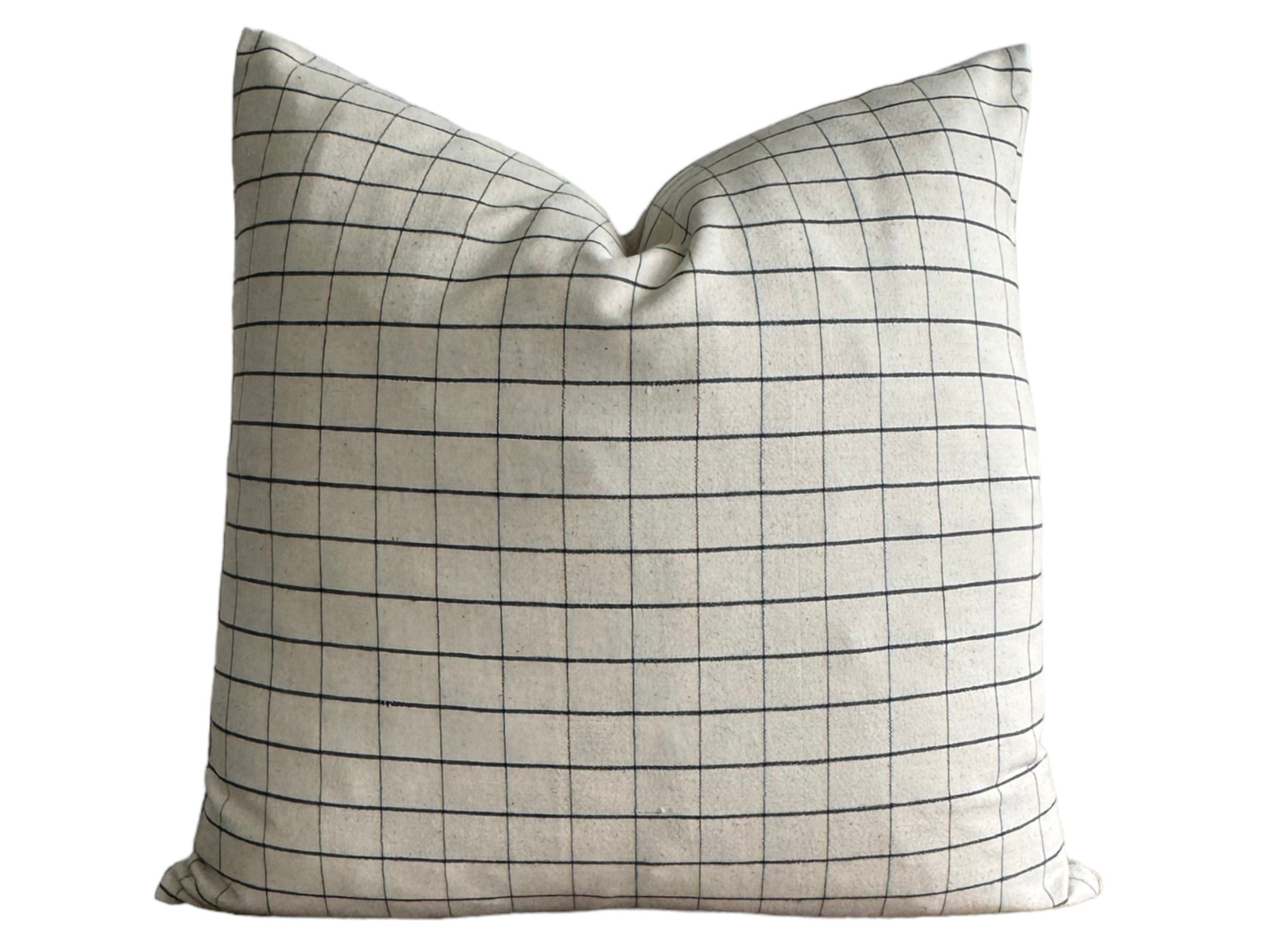 READY TO SHIP Designer Hudson Plaid Pillow Cover - Premium Decorative Throw Pillow Case for Sofa, Bed & Home Decor