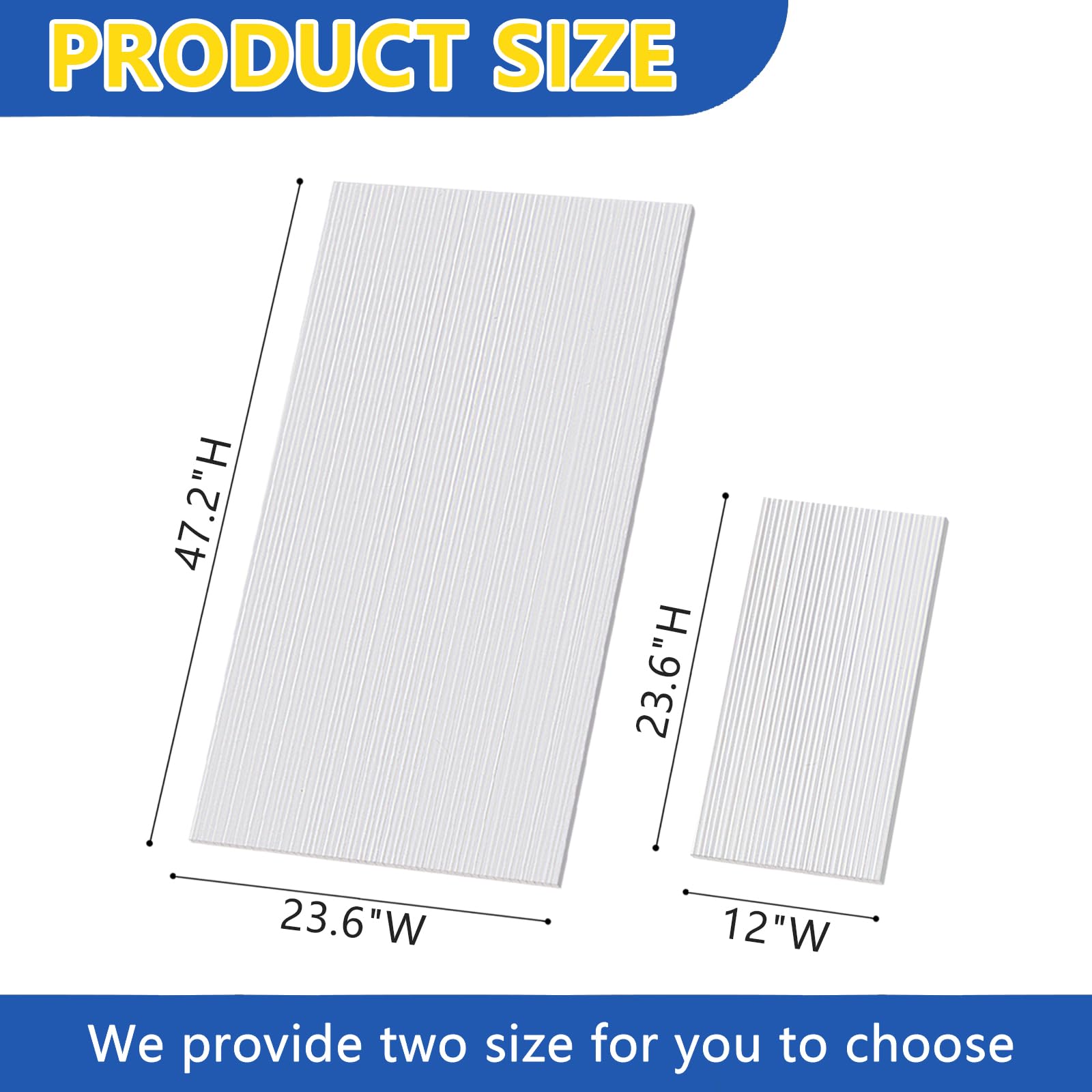 Premium Twin-Wall Polycarbonate Greenhouse Panels - 47.2