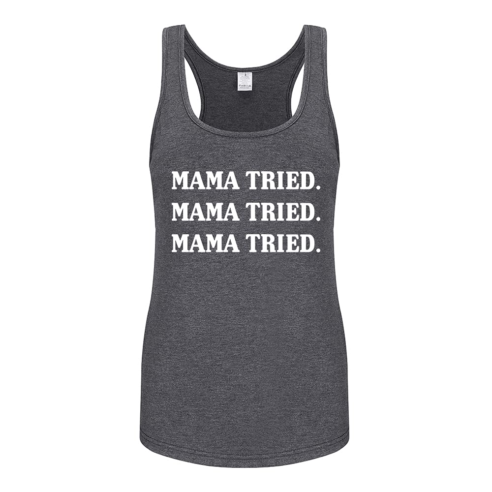 FANNOO Women's Workout Tank Tops - Funny Sarcastic Fitness Racerback Sleeveless Shirts for Gym, Running & Yoga