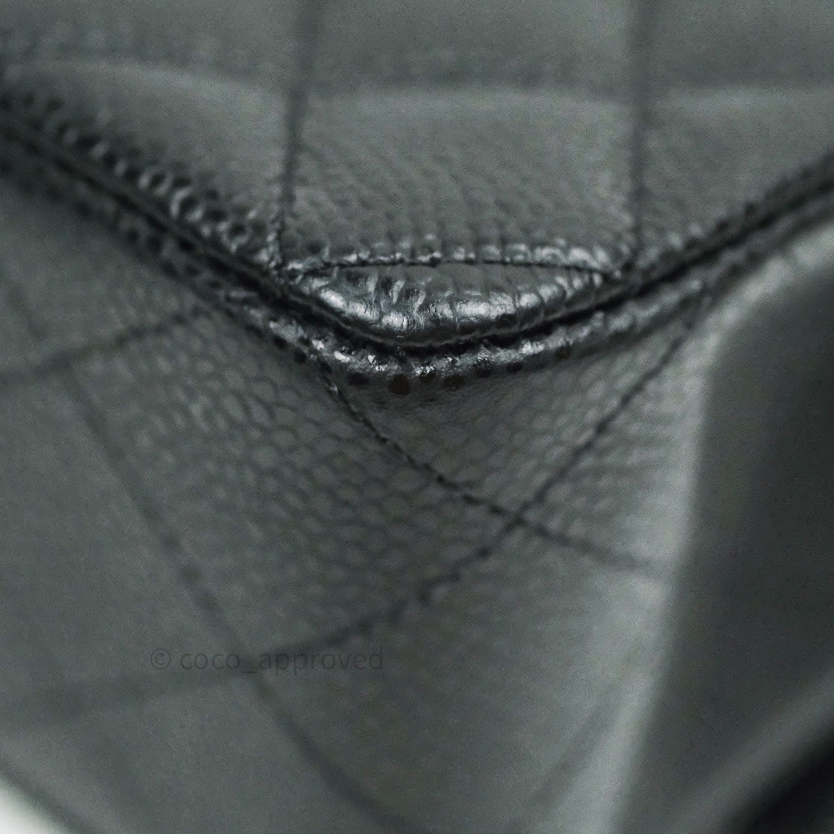 Chanel Classic M/L Medium Double Flap Bag Black Caviar Silver Hardware - Luxury Designer Handbag for Women, Perfect for Work, Evening Events & Special Occasions
