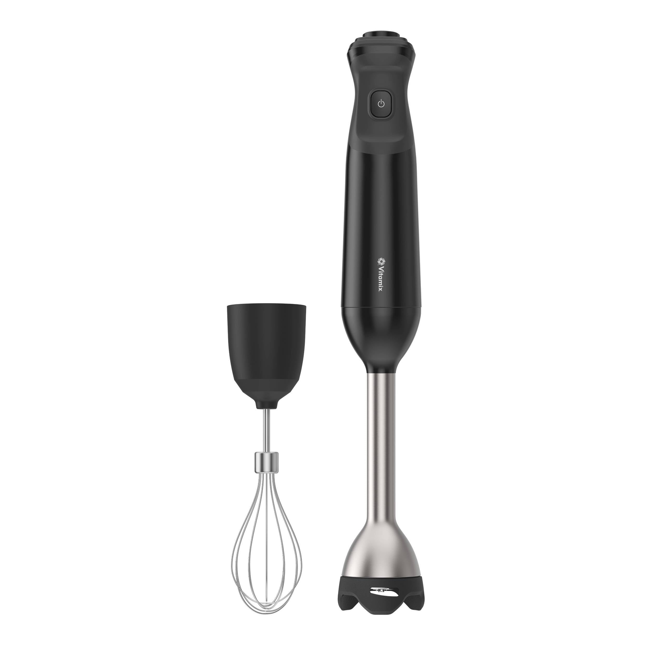 Vitamix 2-Speed Hand Blender with Whisk Attachment - Powerful 250W Immersion Blender for Smoothies, Soups & Baking - Black (Perfect for Kitchens, Restaurants & Meal Prep)