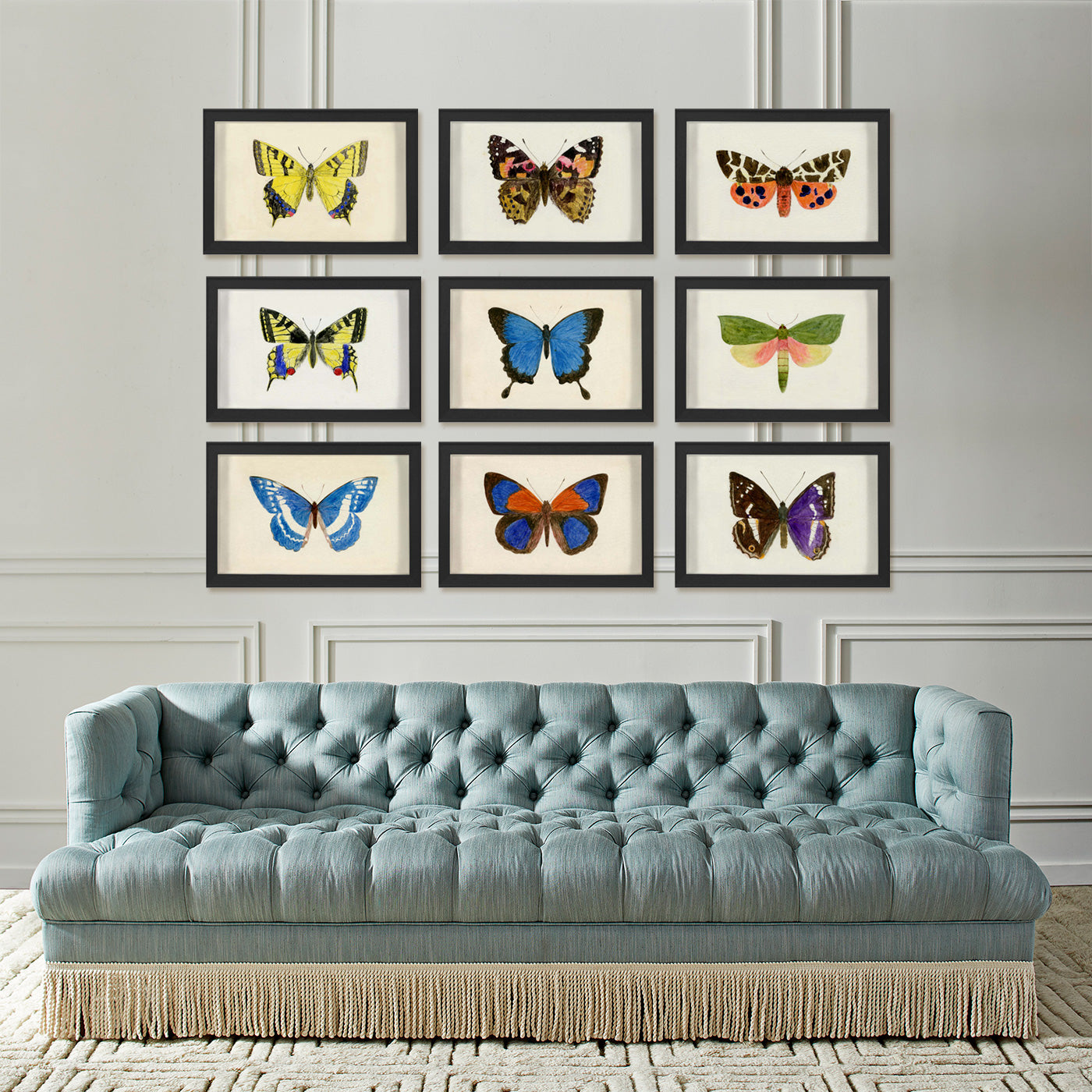 Small Hubbard Butterfly 1420 - Elegant Decorative Butterfly for Home Decor, Wedding Centerpieces & DIY Craft Projects
