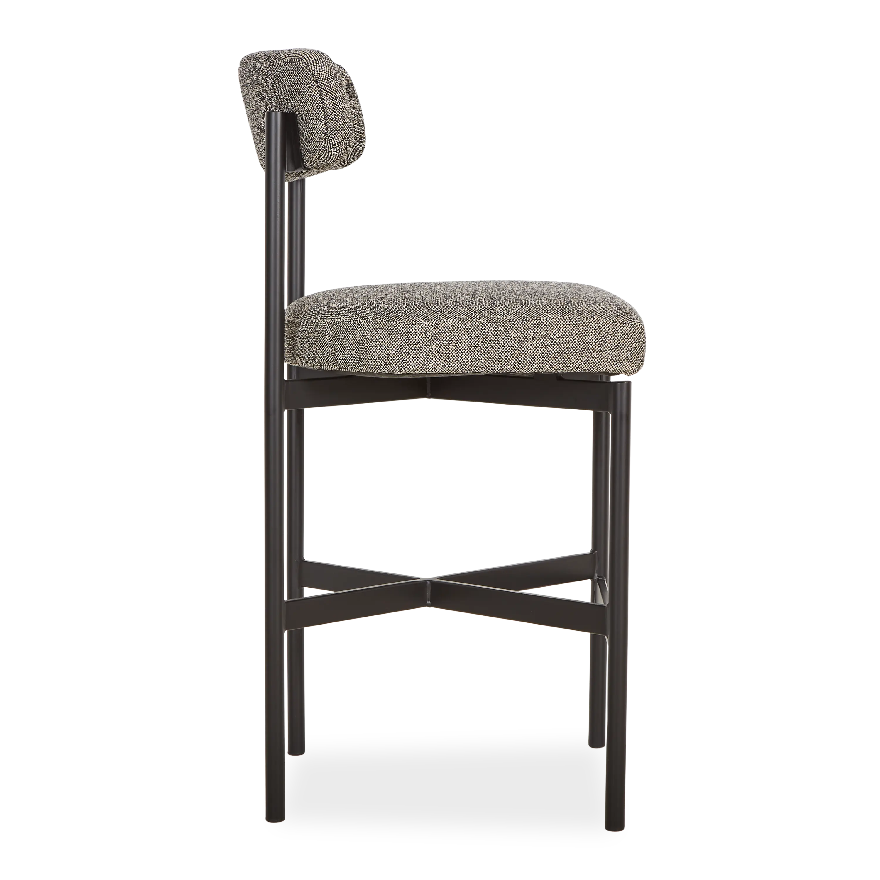 Houston Counter Stool - Adjustable Height Bar Stool with Backrest, Modern Kitchen Island Stool for Dining & Home Decor | Perfect for Breakfast Bars, Kitchen Islands & Small Spaces