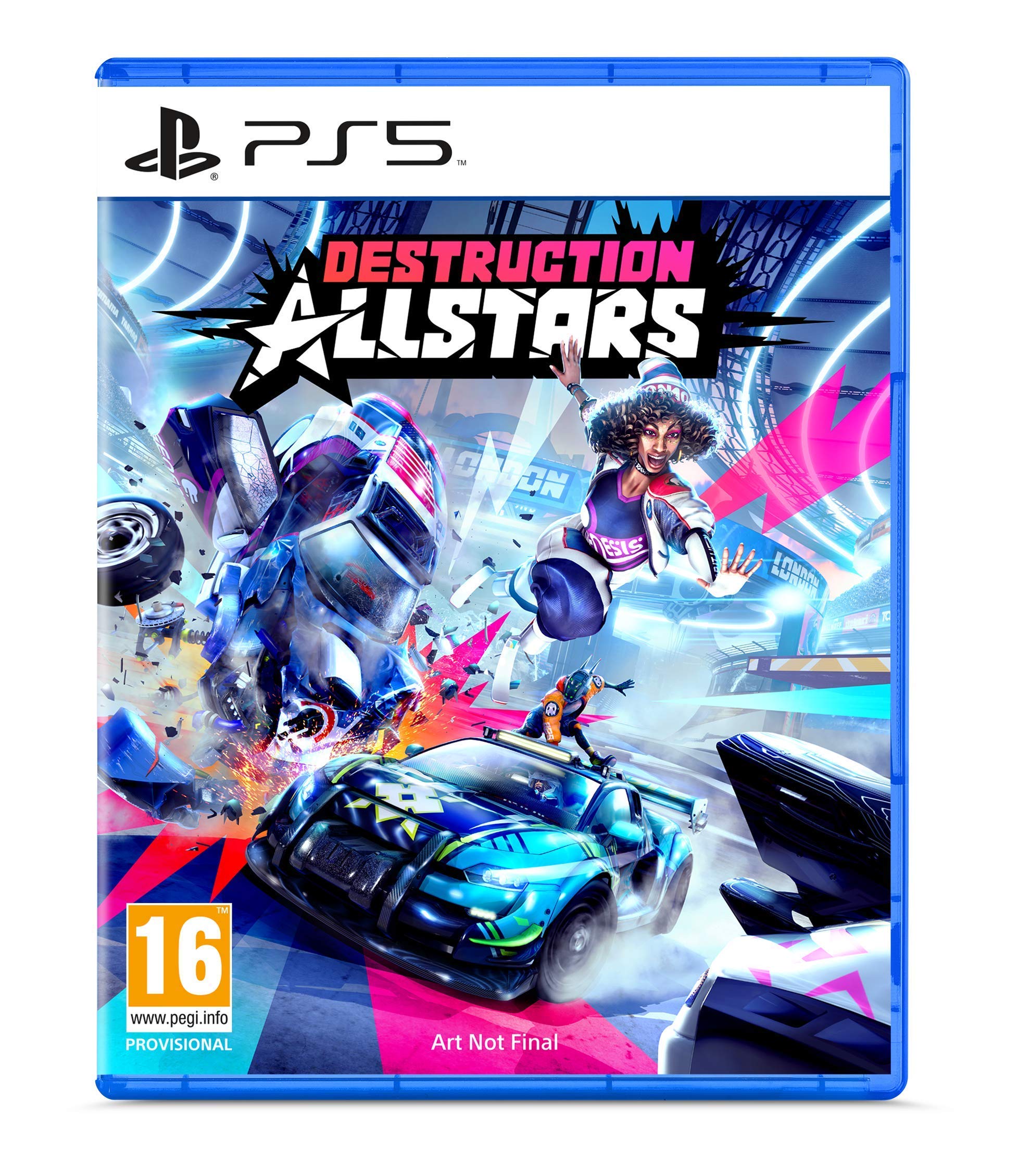 Destruction AllStars - PS5 Racing Game | High-Octane Vehicular Combat & Online Multiplayer | Perfect for Competitive Gamers & Action Lovers