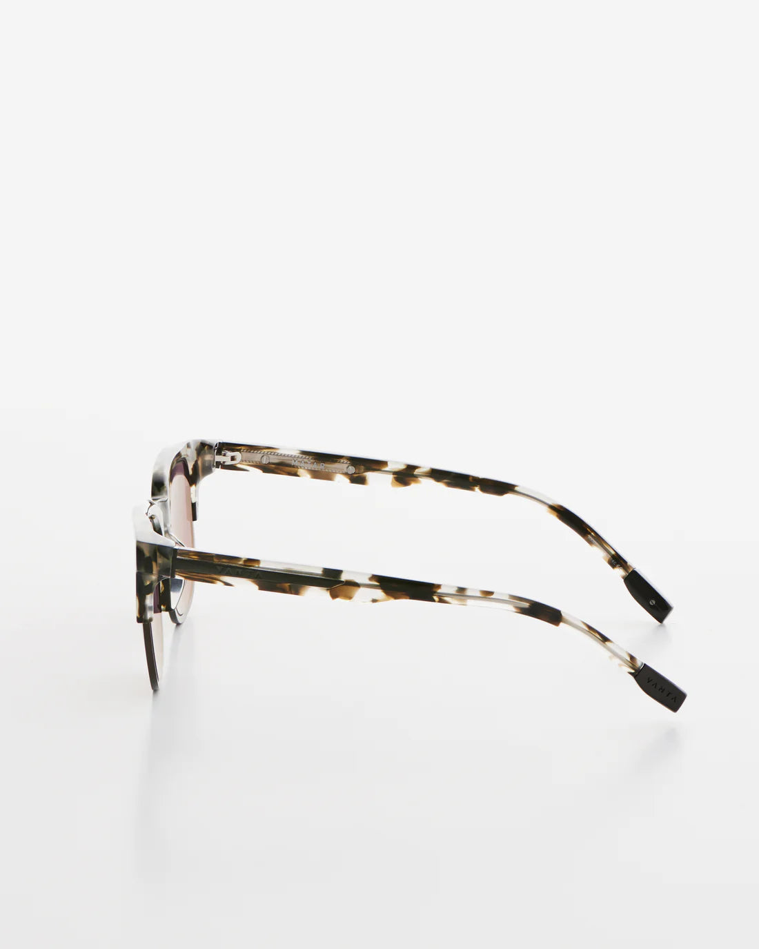 VANTA Matar Sunglasses - Tortoise & Black Metal Frame - UV Protection Polarized Lenses - Stylish for Outdoor, Driving, and Beach Activities