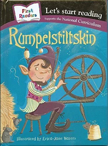 Rumpelstiltskin Illustrated by Erica Jane Waters - Vintage Fairy Tale Book for Kids & Collectors - Perfect for Storytime, Gifts & Classic Literature Lovers