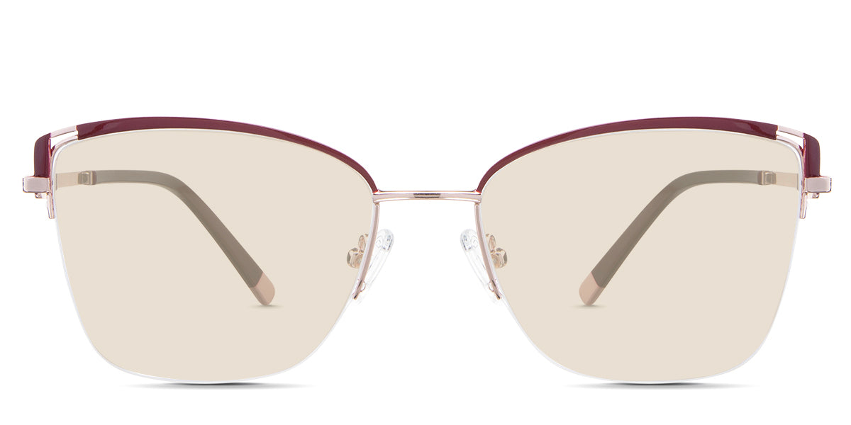 Phoebe Women's Prescription Tinted Glasses - Stylish & UV Protection for Everyday Wear, Reading, and Outdoor Activities