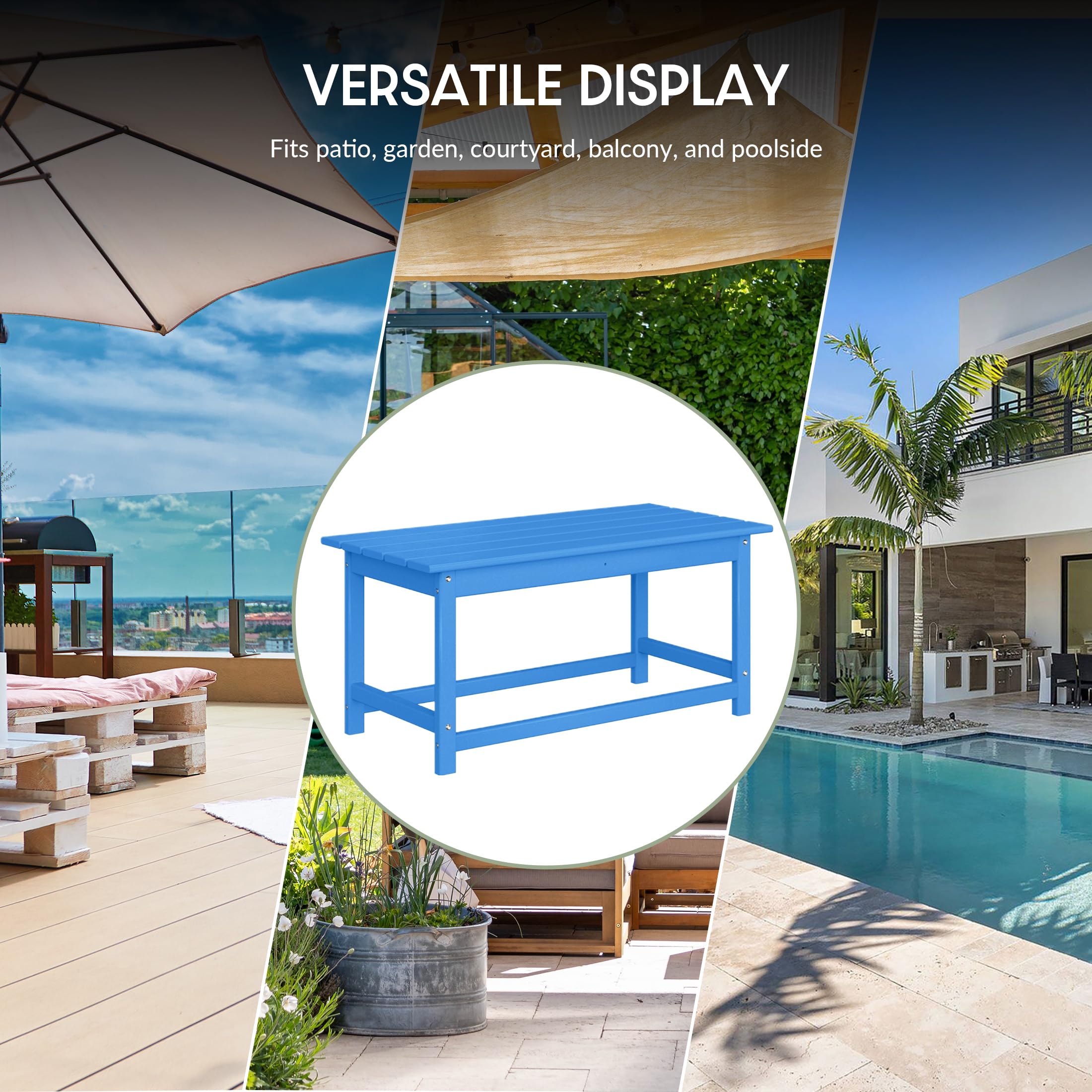 WestinTrends Malibu Outdoor Coffee Table - 35