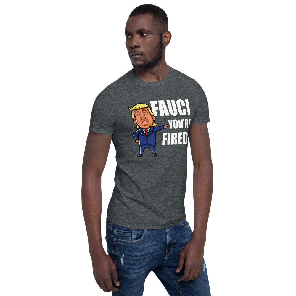Fire Fauci Shirt, Social Distancing Quarantine Tee, Pro Trump 2020 Election T-Shirt - Political Rallies, Protests & Conservative Events
