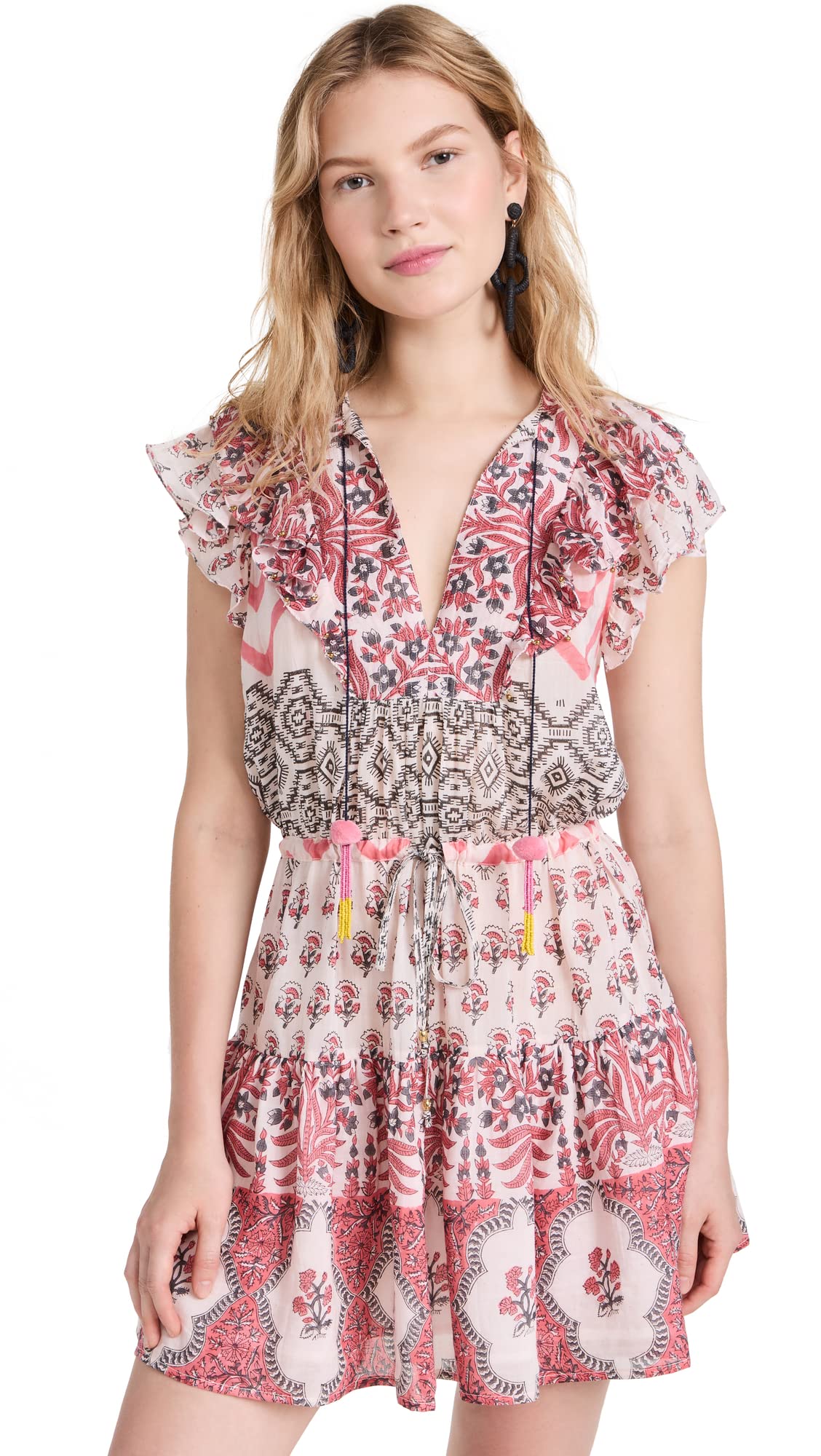 Bell Women's Kerry Mini Dress - Flowy Short Sleeve Summer Dress for Casual Outings, Beach Vacations & Date Nights