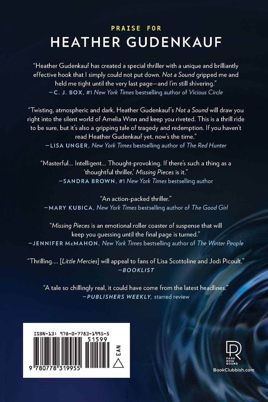 Not a Sound: Thriller Novel for Mystery Lovers