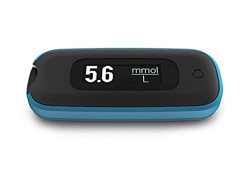 WaveSense JAZZ Wireless Glucose Meter Kit - mmol/L for Home & Travel