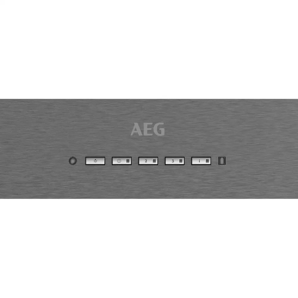 AEG DGE7960HB 86cm Integrated Rangehood in Dark Stainless Steel - Powerful Kitchen Ventilation for Smoke and Odor Removal - Perfect for Modern Home Cooking